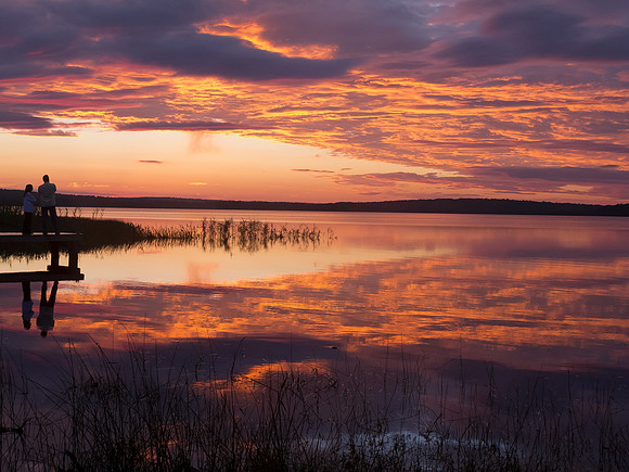 Worden's Pond Summer Sunset 2