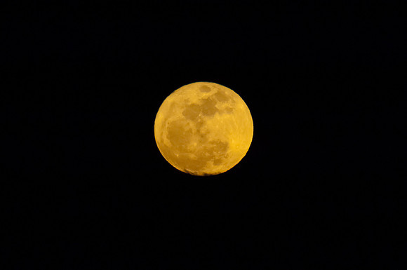 Super Moonrise Narragansett Beach